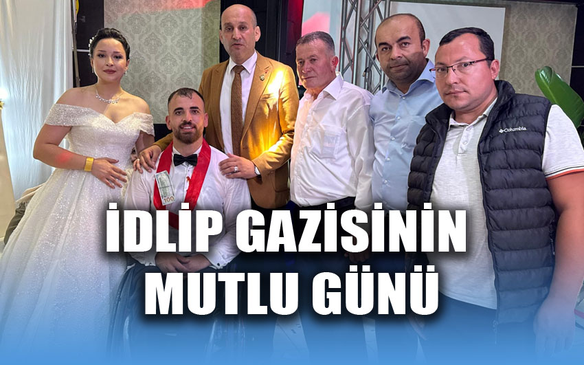 Gazi Ahmet Karakuş’un mutlu günü