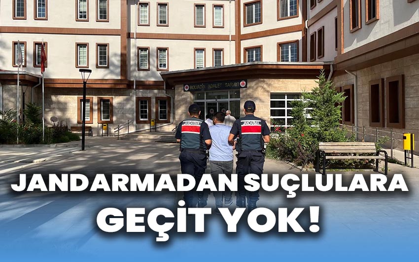 Jandarmadan suçlulara geçit yok!