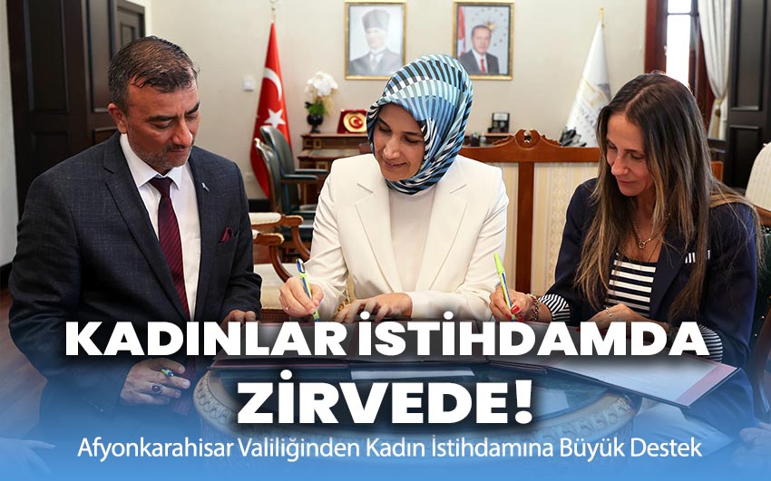 Kadınlar istihdamda zirvede!