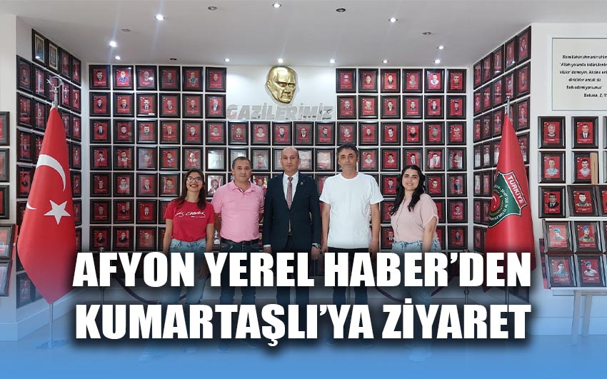 Afyon Yerel Haber'den Kumartaşlı'ya ziyaret