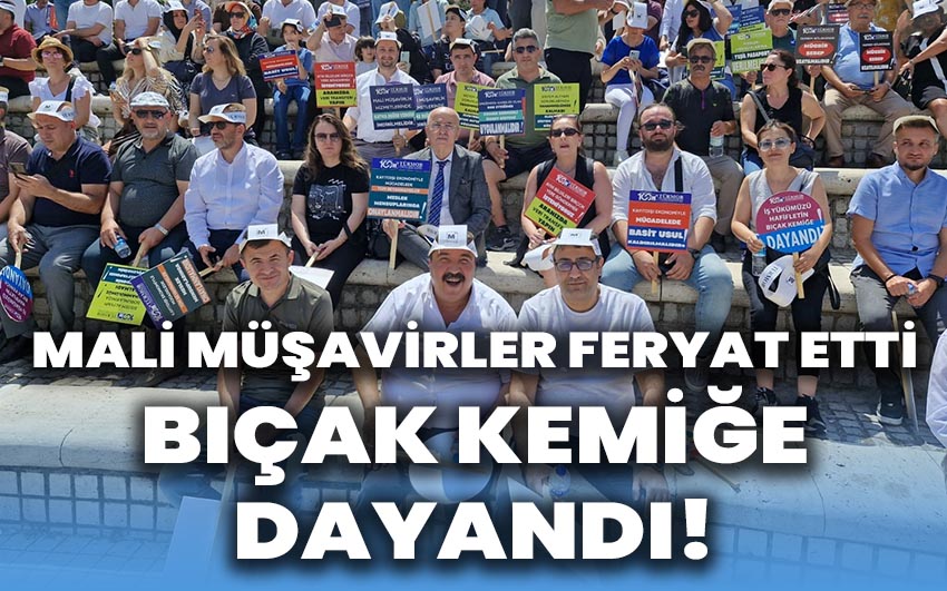 Mali Müşavirler Feryat etti: Bıçak Kemiğe Dayandı!