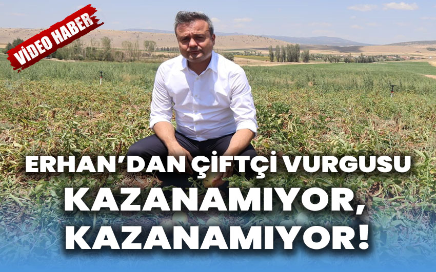 Çiftçi kazanamıyor, kazanamıyor, kazanamıyor!