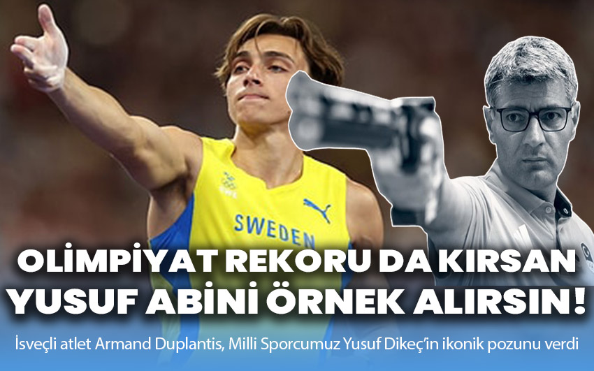 Olimpiyat rekoru da kırsan Yusuf abini örnek alırsın!