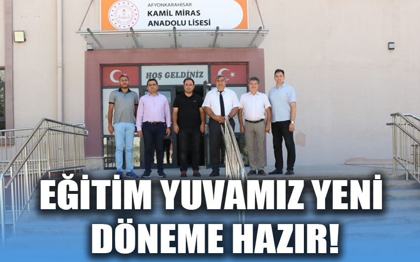 Eğitim yuvamız yeni döneme hazır!