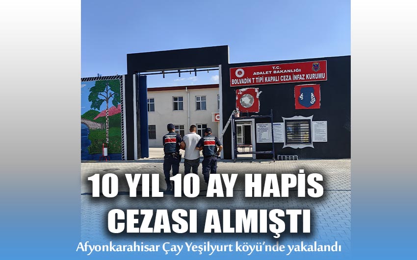 10 yıl 10 ay hapis cezası almıştı 