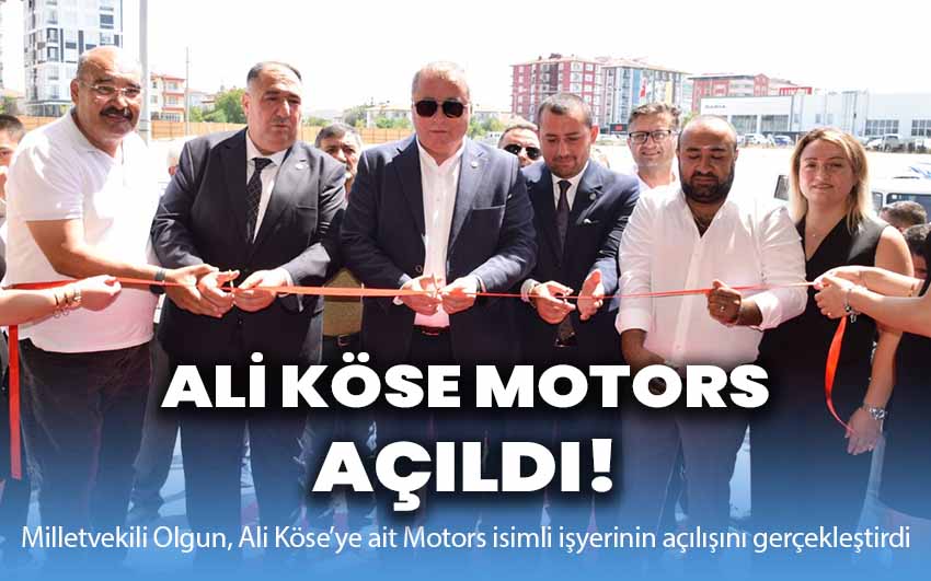 Ali köse Motors açıldı!