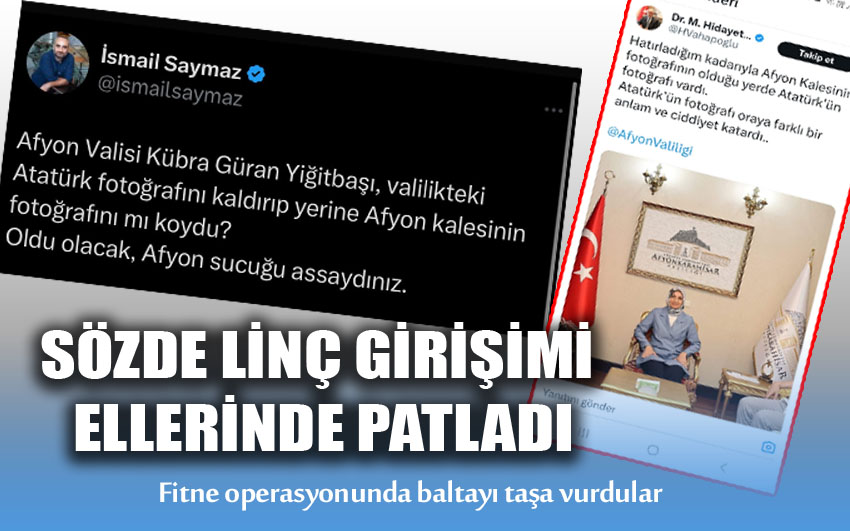 Sözde linç girişimi ellerinde patladı