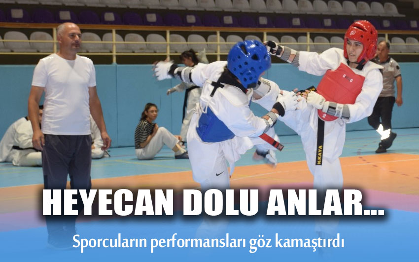 Ümitler Taekwondo İl Seçmeleri Müsabakaları yapıldı  