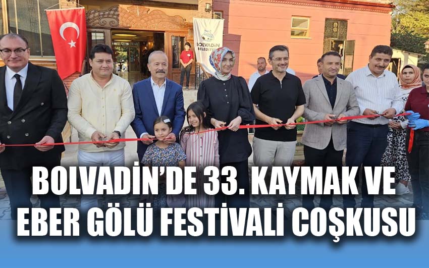 Bolvadin'de 33. Kaymak ve Eber Gölü Festivali 