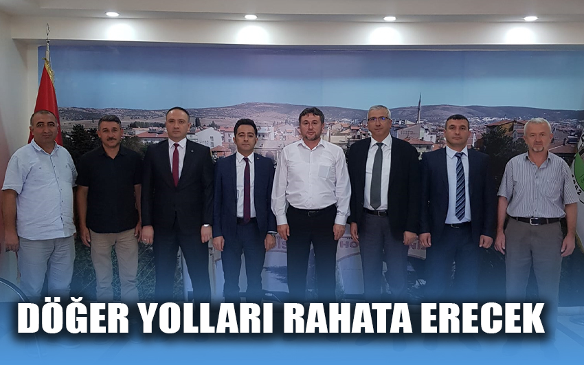 Döğer yolları rahata erecek 