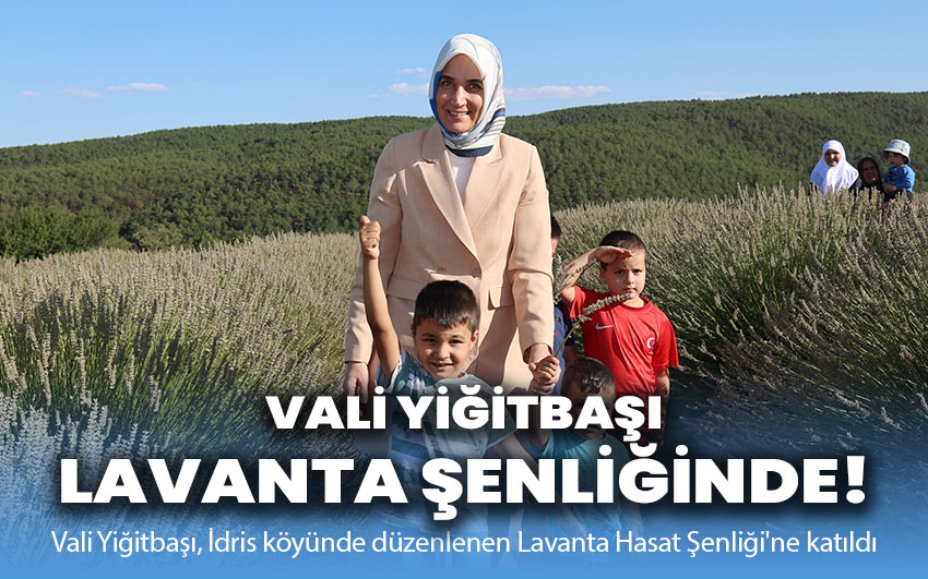 Afyonkarahisar Valisi Lavanta Hasat Şenliği'nde!