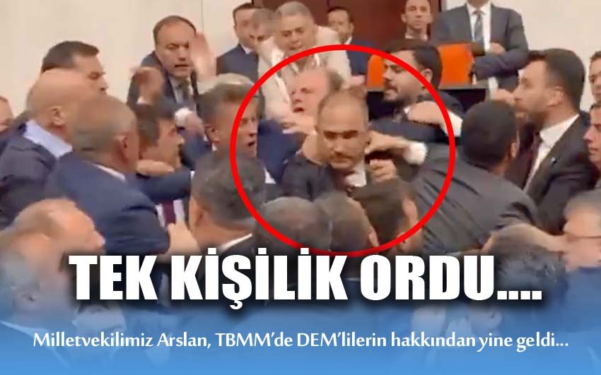 Arslan, tek başına bir ordu!