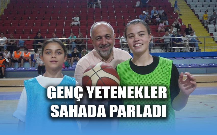 Genç yetenekler sahada parladı