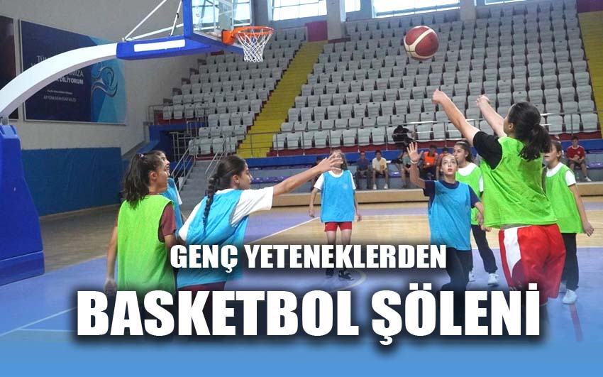 Afyonkarahisar’da genç yeteneklerin basketbol şöleni