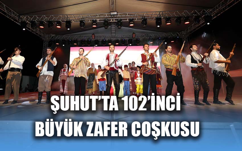 Şuhut'ta büyük zafer coşkusu