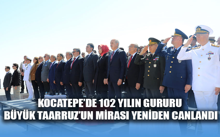 Kocatepe’de 102 yılın gururu: Büyük Taarruz’un mirası yeniden canlandı