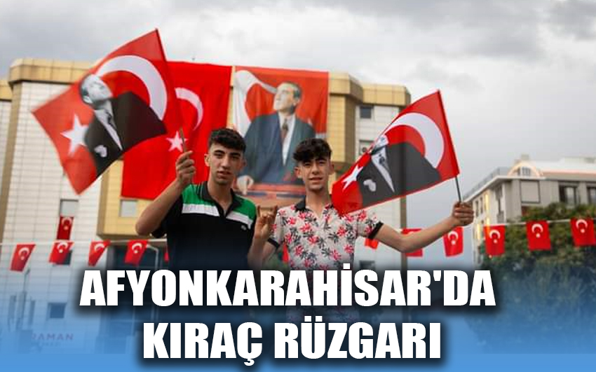 Afyonkarahisar'da Kıraç rüzgarı