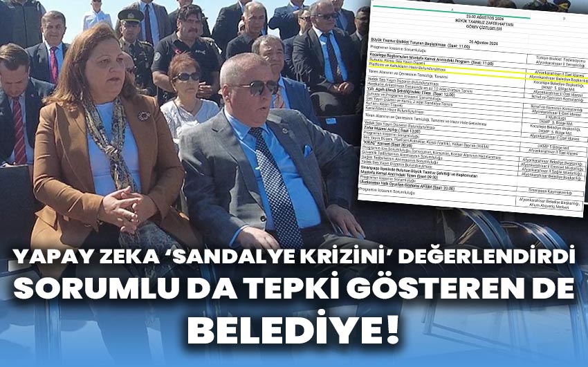 Yapay Zeka ‘Sandayle krizini’ değerlendirdi: Sorumlu da tepki gösteren de belediye!