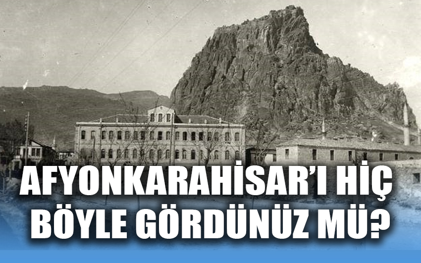 Afyonkarahisar'ı hiç böyle gördünüz mü ?