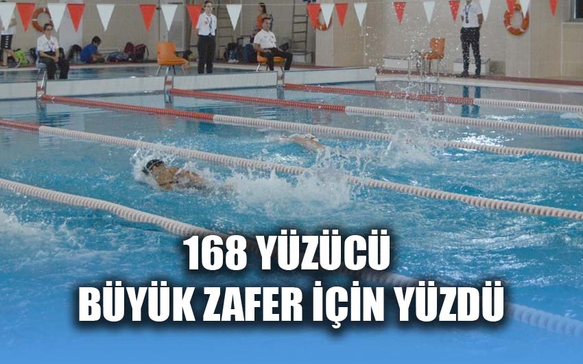 30 Ağustos Zafer Bayramı 7+ Yaş Yüzme Müsabakaları başladı