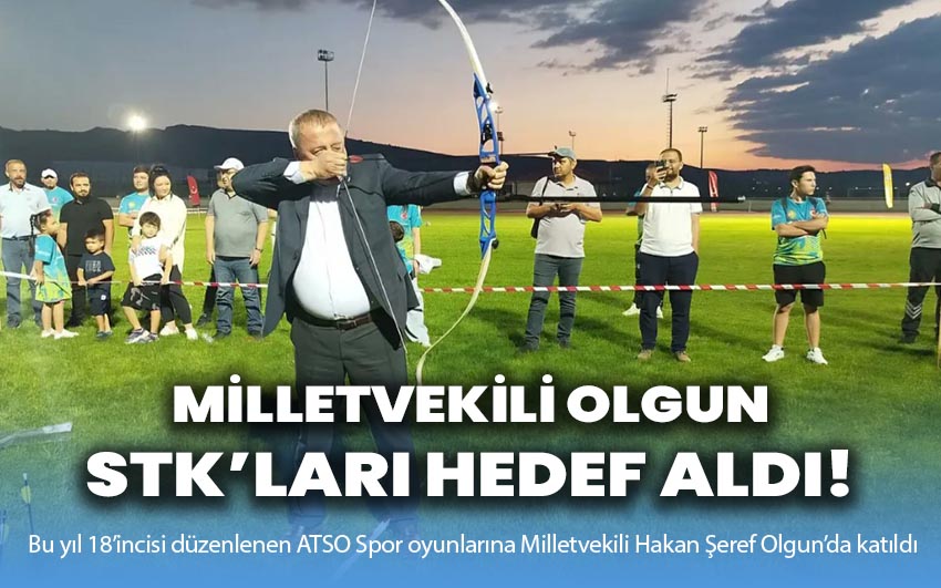 Olgun STK’ları hedef aldı!