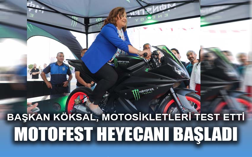 Başkan Köksal, Dünya Motokros Şampiyonasını başlattı