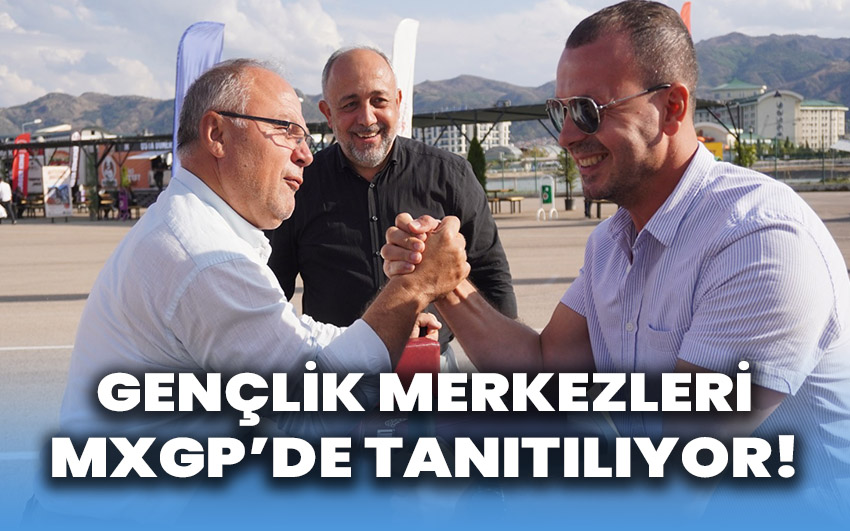 Gençlik Merkezleri Motokros Şampiyonası’nda Tanıtılıyor!