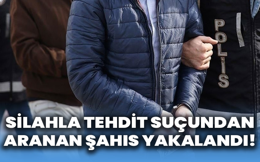 Afyonkarahisar'da Silahla Tehdit Suçundan Aranan Şahıs Yakalandı