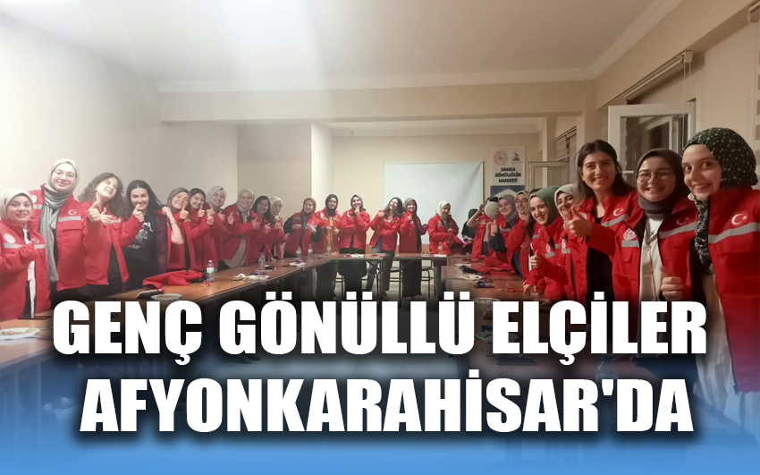 Genç gönüllü elçiler, Afyonkarahisar'da