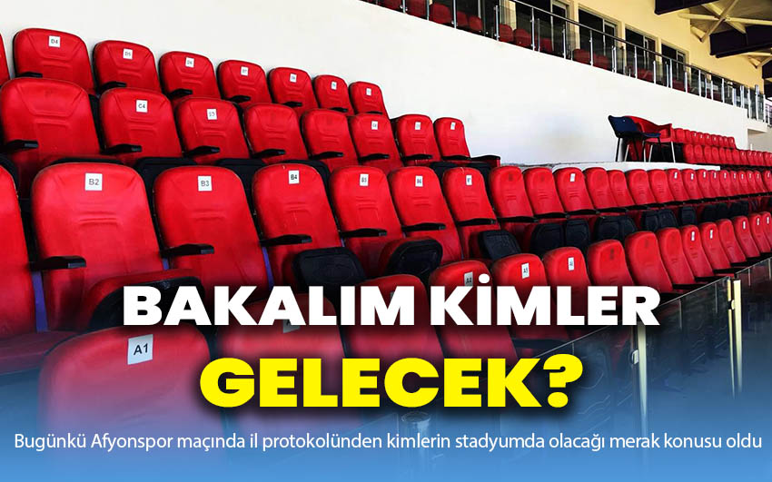 Bakalım kimler gelecek?