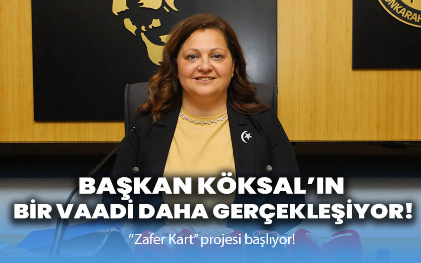 Başkan Köksal’ın Bir Vaadi Daha Uygulanıyor