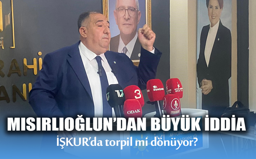 Mısırlıoğlun'dan büyük iddia 