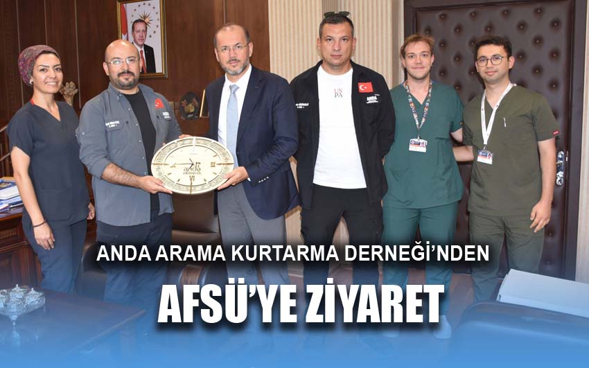 ANDA'dan AFSÜ'ye ziyaret