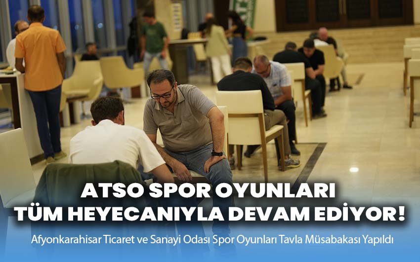 ATSO Spor Oyunları tüm heyecanıyla devam ediyor!