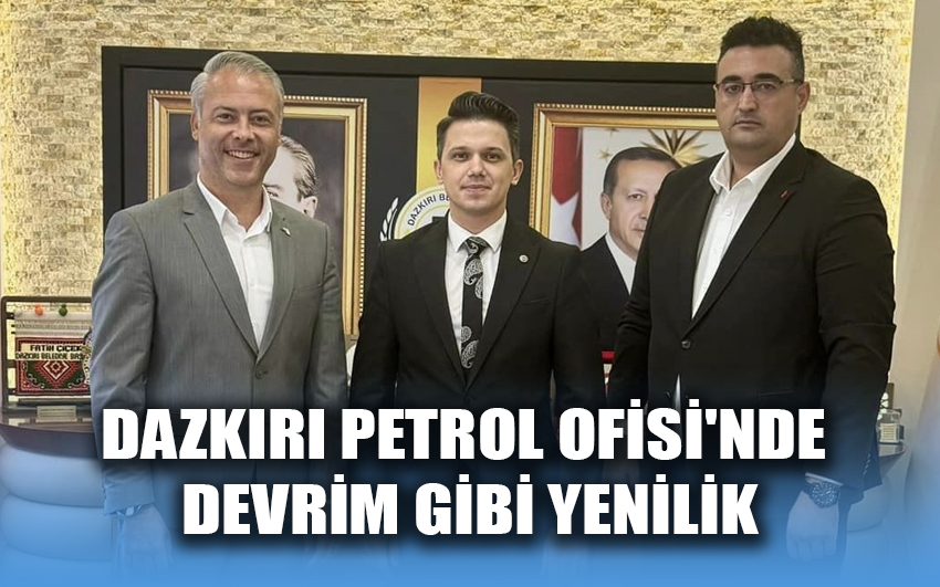 Dazkırı Petrol Ofisi'nde devrim gibi yenilik