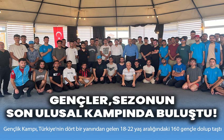 Gençler Sezonun Son Ulusal Kampında Buluştu