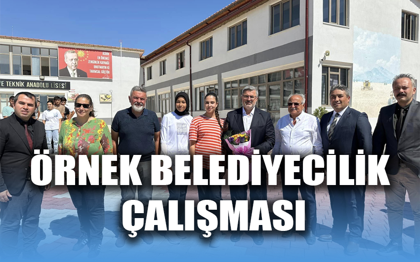 Örnek belediyecilik çalışması