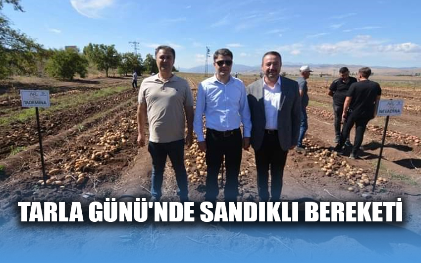 Tarla Günü'nde Sandıklı bereketi