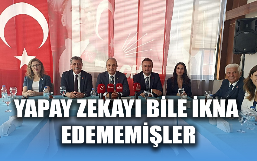 Yapay zekayı bile ikna edememişler