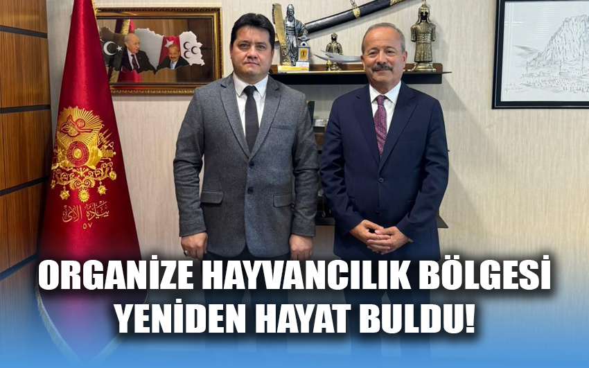  Organize Hayvancılık Bölgesi yeniden hayat buldu!