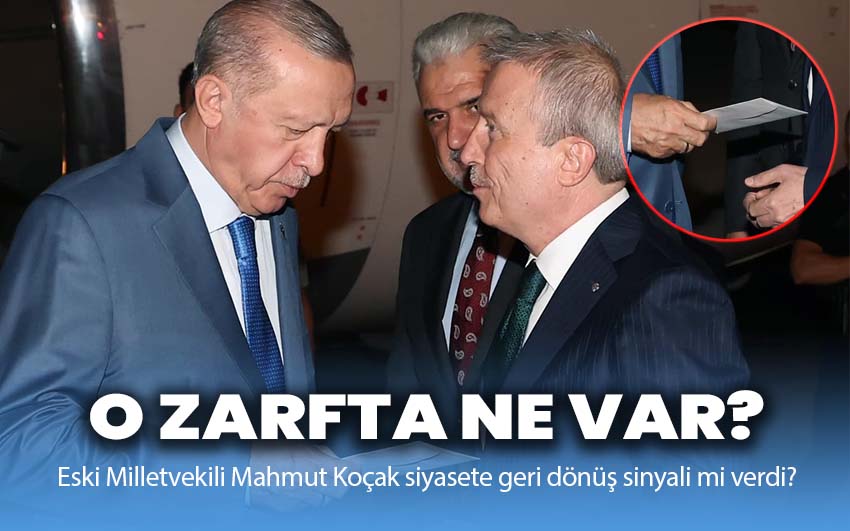 O zarfta ne var?