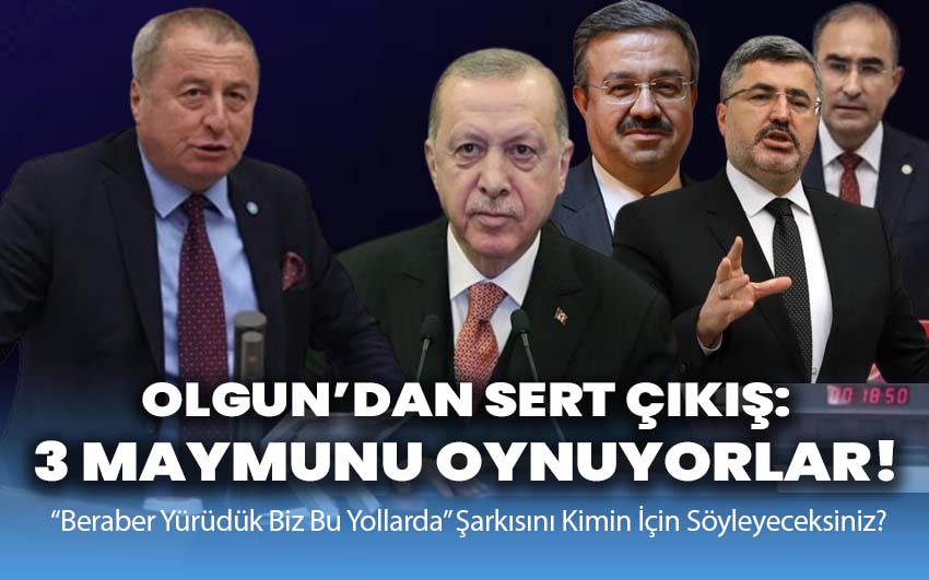  İyi Parti Genel Başkan Yardımcısı Olgun: Hüda Par Karşısında 3 Maymunu Oynuyorlar