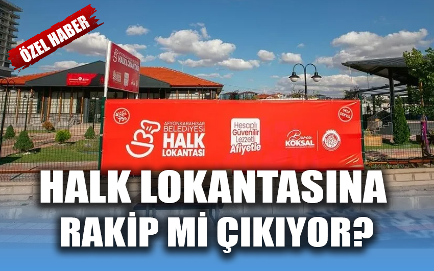 Halk lokantasına rakip  mi çıkıyor?