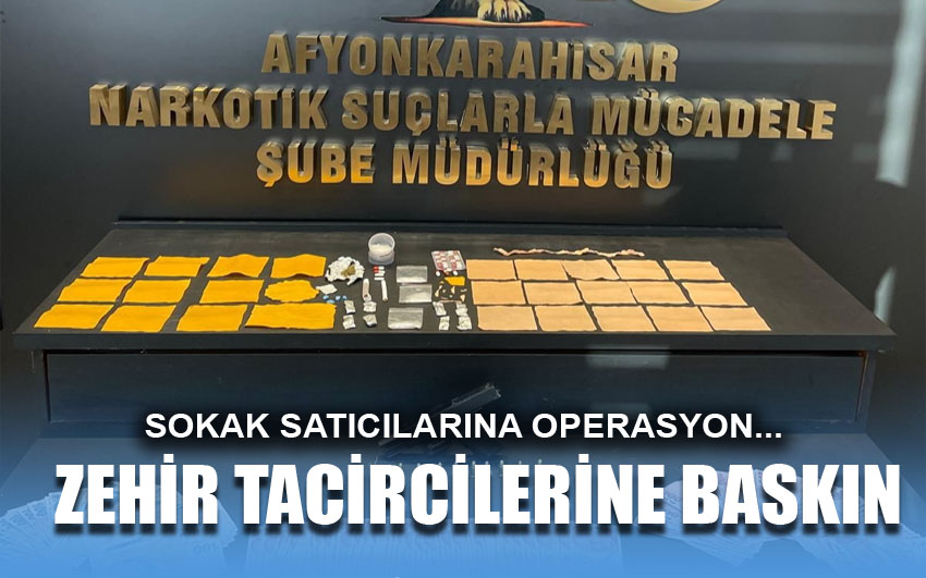 Sokak satıcılarına operasyon