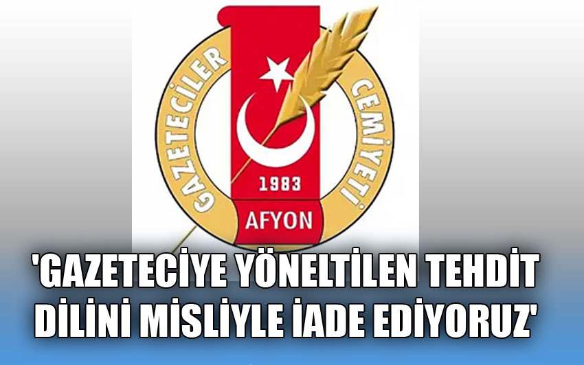 Gazeteciye Yöneltilen Tehdit Dilini Misliyle İade Ediyoruz...