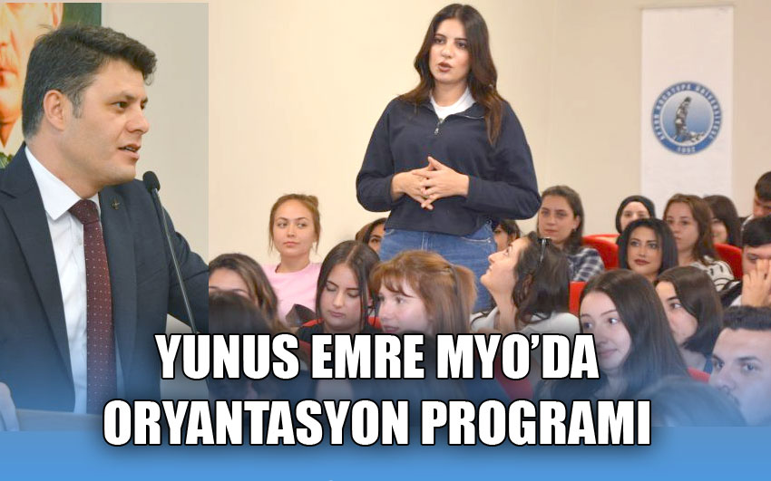 Sandıklı Yunus Emre Meslek Yüksekokulu’nda Oryantasyon Programı