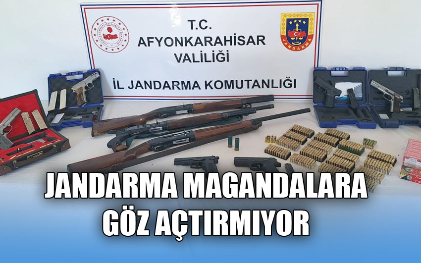 Jandarma magandalara göz açtırmıyor