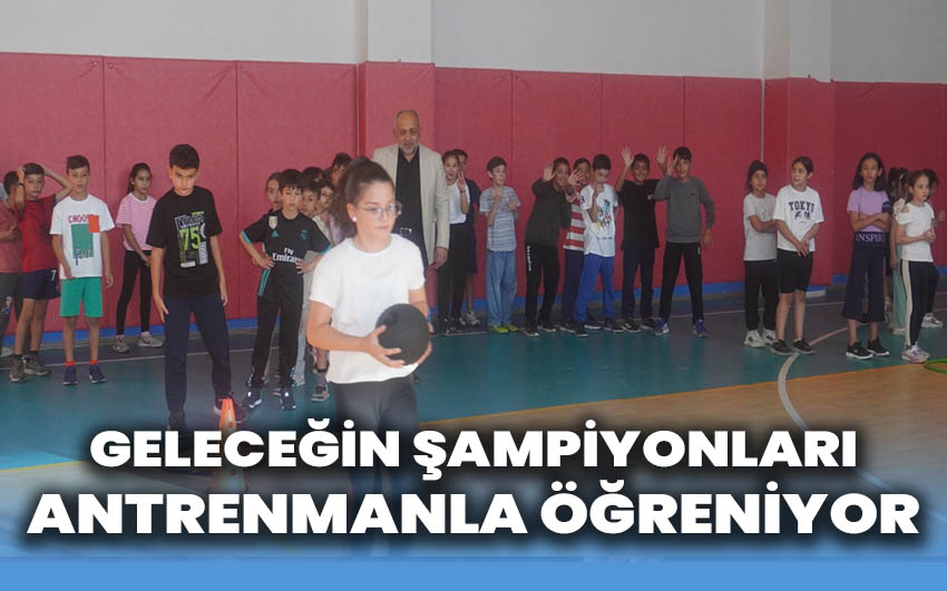 Geleceğin Şampiyonları Antrenmanlarda Eğlenerek Öğreniyor