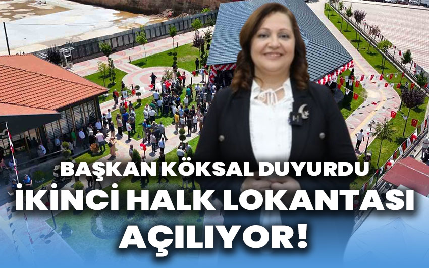 Afyonkarahisar'da İkinci Halk Lokantası Açılıyor