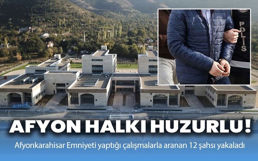 Afyon halkı huzurlu!